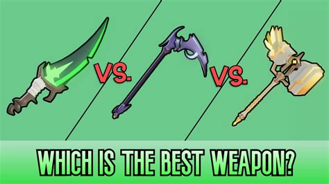 Which WEAPON Is The BEST?? (Roblox Bedwars) - YouTube