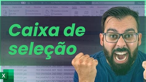 Como Fazer Caixa de Seleção no Excel e Alterar as Cores Automaticamente