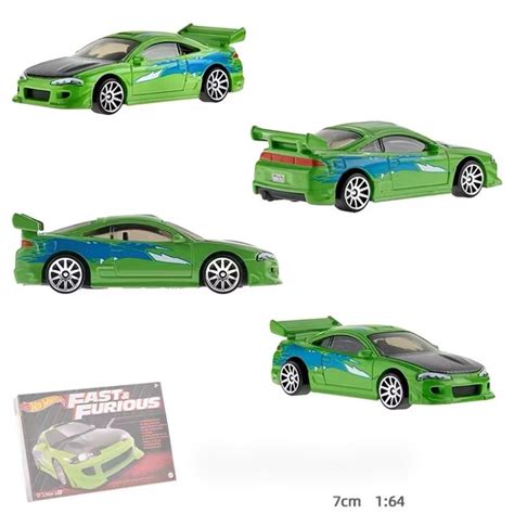 Hot Wheels Rodas Quentes R Pidas E Furiosas Mitsubishi Eclipse Modelo De Carro De Liga