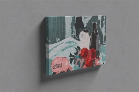 Painting Canvas Mockup Graphic By Bimockups Creative Fabrica