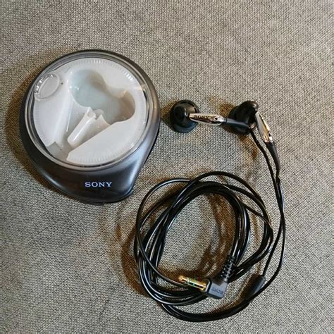 傷や汚れありソニー 巻き取り イヤホン MDR E NUDE ヘッドフォン通電確認音だし現状品の落札情報詳細 ヤフオク