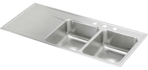 Elkay Stainless Steel Kitchen Sink With Drainboard | Besto Blog