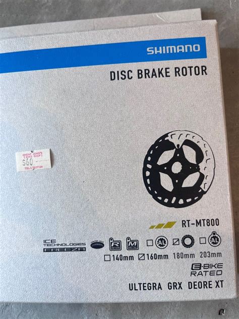 Shimano RT MT800 Disc Brake Rotor XT ULTEGRA GRX Sports Equipment