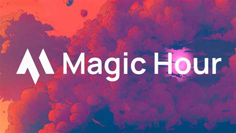 Magic Hour: Unleash Your Creativity with Cutting-Edge AI Tools