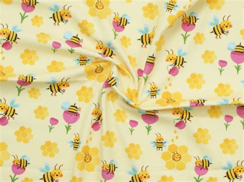 Jersey Bee Fabrics Childrens Jersey Cotton Jersey By The Meter