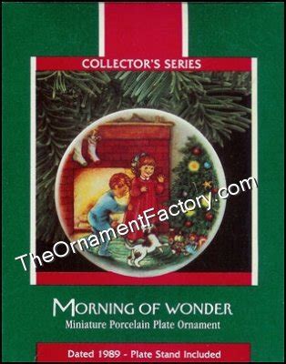 Morning Of Wonder Collectors Plate