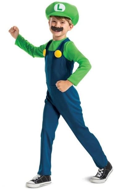 Super Mario Luigi Costume