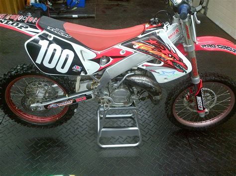 1998 Honda Of Troy Cr 125 Mike Brown 100 Old School Moto