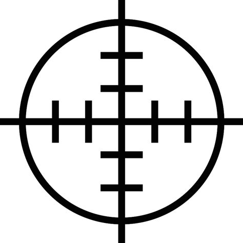 Gun Shooting Target Vector Svg Icon Svg Repo