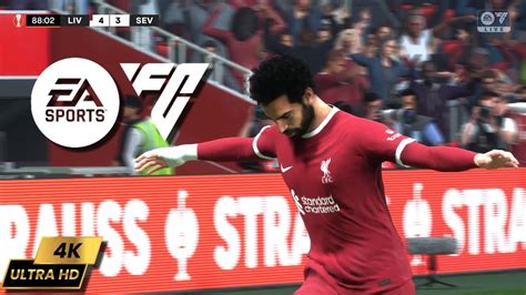 EA SPORTS FC 24 Mohamed Salah Scores Last Minute Winner In Europa