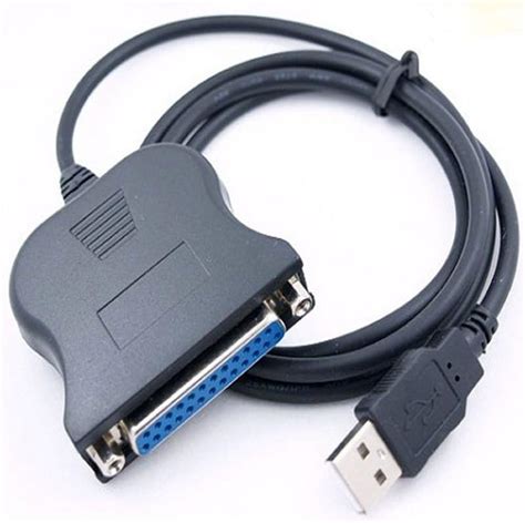 Electr Nica Rey C Ble Adaptateur Usb M Le Vers Imprimante Port