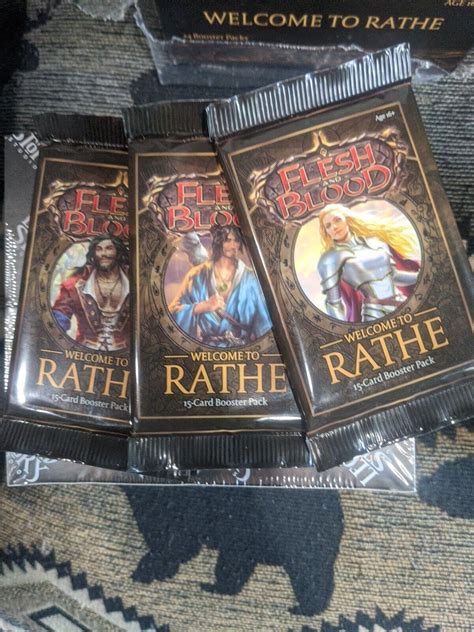 Welcome To Rathe Flesh And Blood Alpha Booster Pack EBay