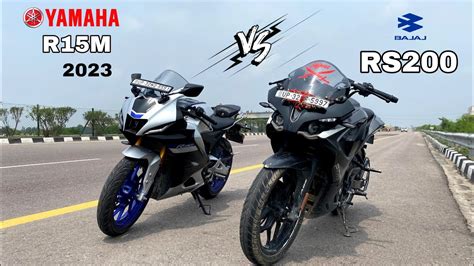 Yamaha R15m 2023 Vs Bajaj Pulsar Rs 200 The Battle Never Ends 🤔 Top