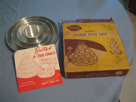 Vintage Mirro 4 Tier Cake Pan Set By Eclecticpaperpenguin On Etsy