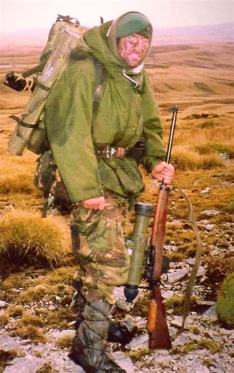 Royal Marine Commando During The Falklands War R