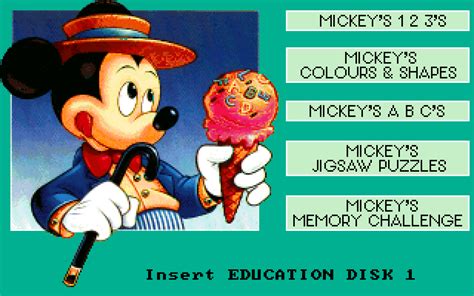 Download Disney's Educational Games - My Abandonware