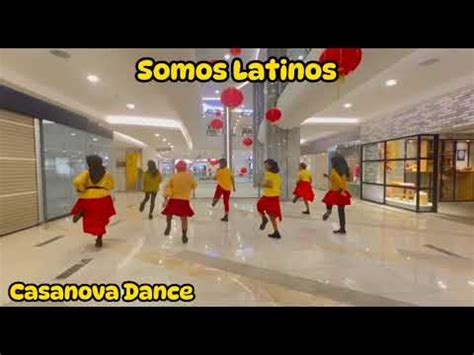 Somos Latinos Line Dance Choreo By Gracequeen Kor Demo Casanova