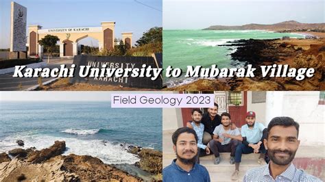 Karachi University Geology Department Field Geology At Mubarak