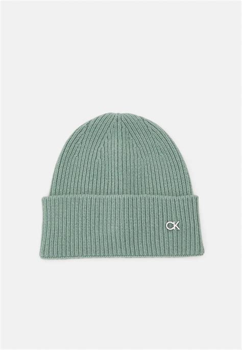 Calvin Klein Relock Beanie Berretto Sea Spray Verde Chiaro Zalando It