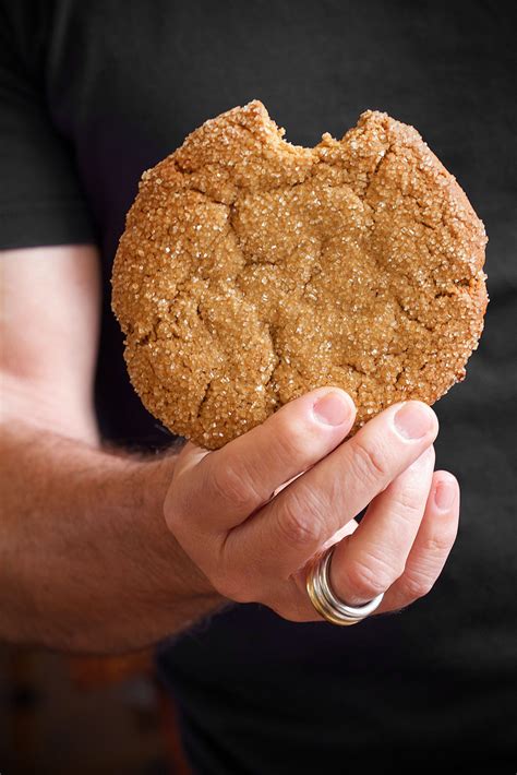 Giant Ginger Molasses Cookies SippitySup