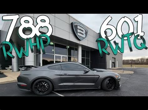 Gt Mustang Rwhp Whipple Supercharger Dyno W Headers At