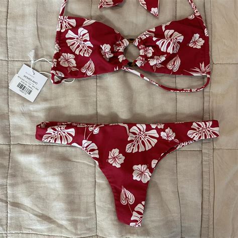 Benoa Swim 90s Baby Bikini Set Hina Bottoms Size S Depop