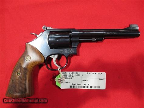 Smith & Wesson Model 48-7 Classic 22 Magnum 6"