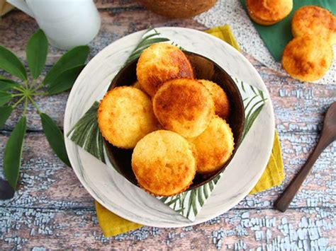 Muffins de coco brasileños queijadinhas Receta Petitchef