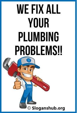 47 Catchy Plumbing Slogans Taglines Slogans Hub