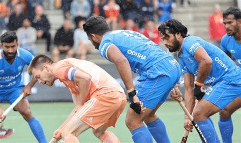 Fih Hockey Men S Pro League Netherlands Beat India In A Hard