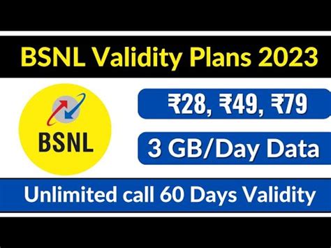 Bsnl Recharge Plan Bsnl Validity Recharge Plans Bsnl