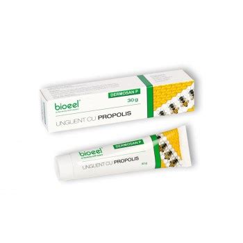 Dermosan P Unguent Cu Propolis G Bioeel Bioeel Naturisti Ro