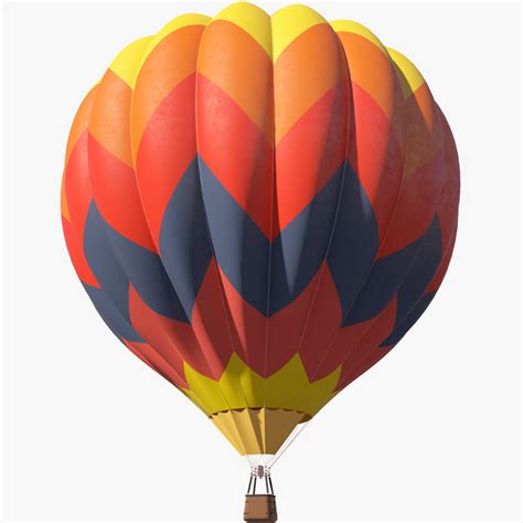 Hot Air Balloon D Model Max Obj Fbx Free D