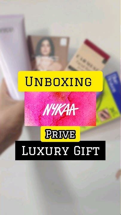 Unboxing Nykaa Prive Member Birthday T🧚 Shorts Trending Youtubeshorts Nykaa Nykaahaul