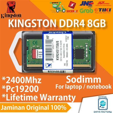 Jual Ram Laptop Kingston Ddr Gb Sodimm Mhz Pc Notebook