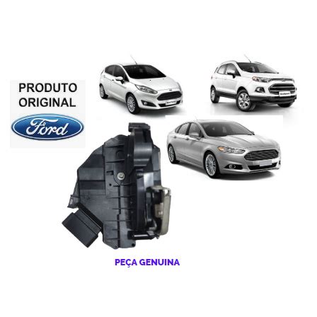 Fechadura Porta Dianteira Esquerda New Fiesta Ecosport Fuison