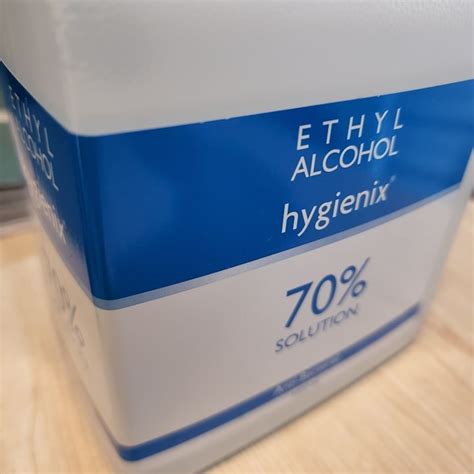 Hygienix 70 Ethyl Alcohol Review Abillion