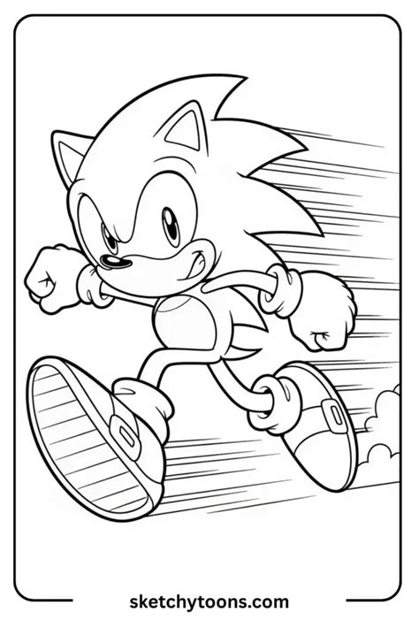 Über 40 Kostenlose Sonic-Malvorlagen (druckbare PDFs Für Kinder)