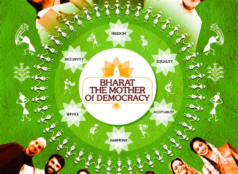 Bharat ‘mother Of Democracy Captures Essence Of Indian Democratic