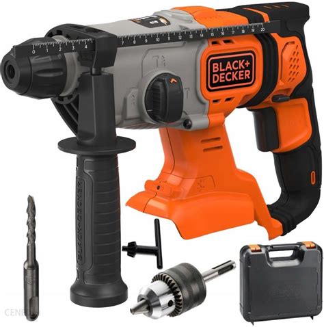 Wiertarka Black Decker Młot udarowy 1 2J 18V kufer Black Decker BCD900