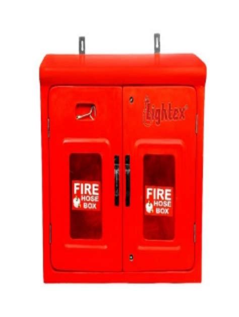 Buy Lightex Mild Steel Double Door Fire Hose Cabinet 750 X 600 X 250 Mm