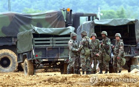 주한미군 2사단 훈련 연합뉴스