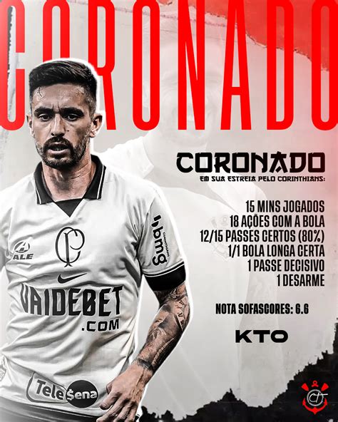 Igor Coronado Soma Bons N Meros Em Estreia Pelo Corinthians Confira