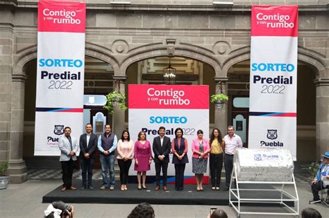 Realiza Eduardo Rivera El Sorteo Predial 2022 Para Reconocer A Las Y