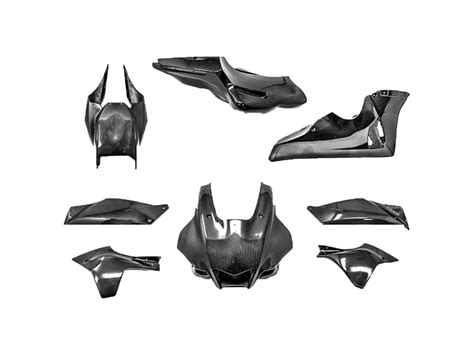 Komplettes Verkleidungsset Carbon Yamaha YZF R1 RN65 20 23 Extreme