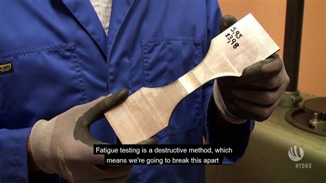 Fatigue Testing Of Friction Stir Welded Aluminium Youtube