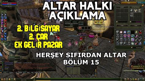 HERŞEY SIFIRDAN ALTAR BÖLÜM 15 DİRİLİŞFARMER KNİGHT ONLİNE YouTube