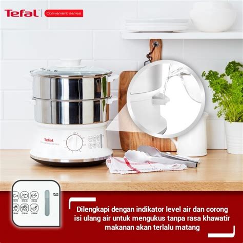 Jual Tefal Food Steamer Stainless Vc1451 Pengukus Kukusan Dandang