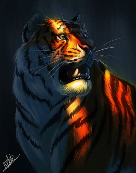 Tiger Study By Tehchan On Deviantart