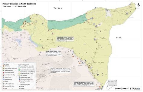 Syria Military Brief North East Syria March 2024 Etana Syria